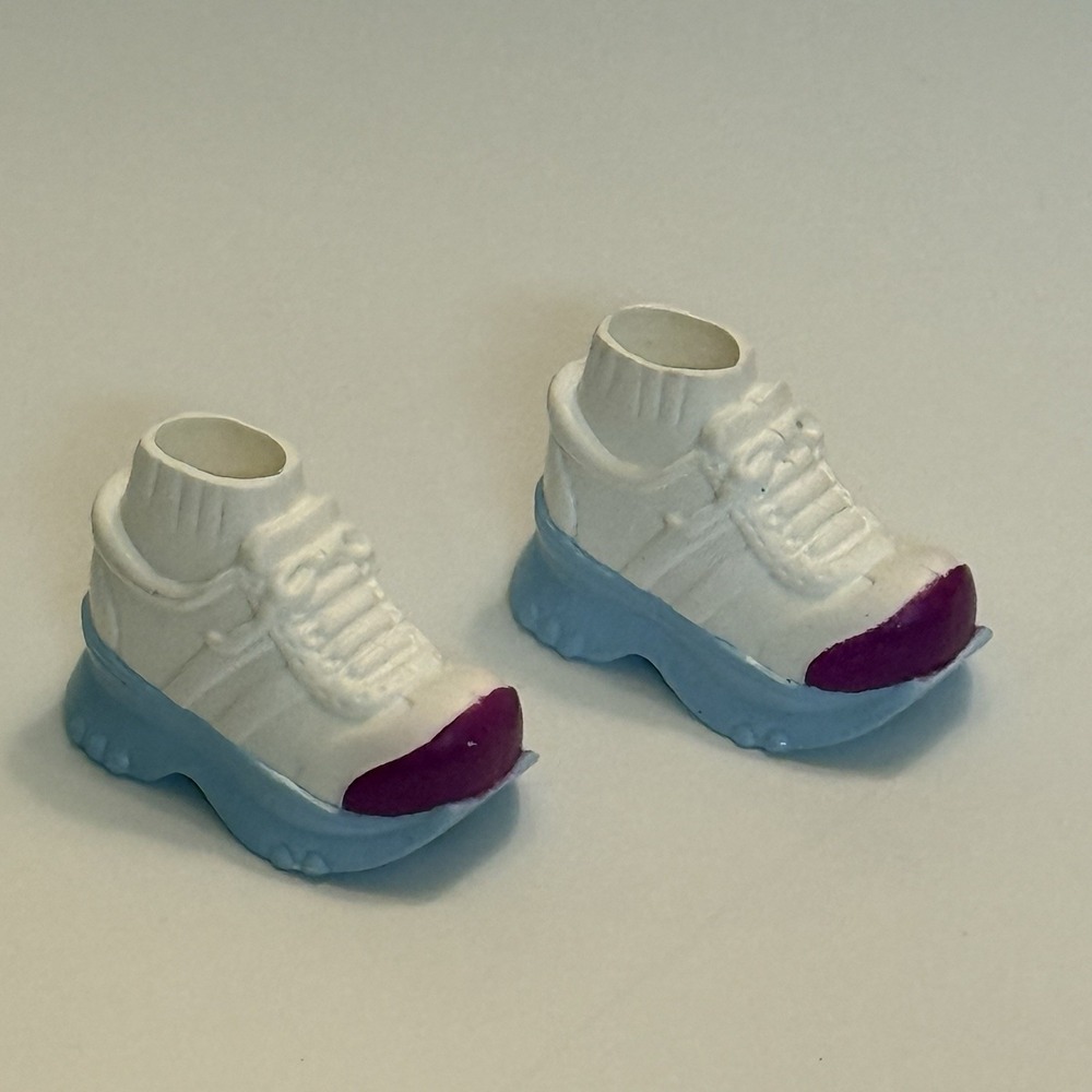 Mattel Barbie My Scene Sock Top Chunky Sneakers White
